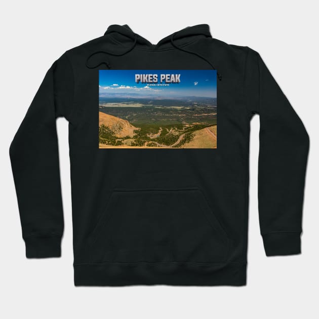 Pikes Peak Colorado Hoodie by Gestalt Imagery